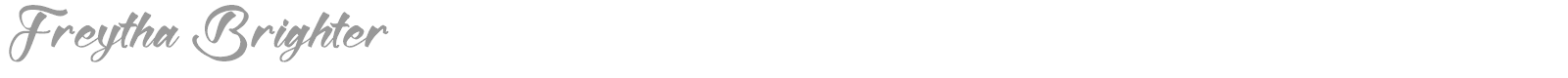 Freytha Brighter font preview